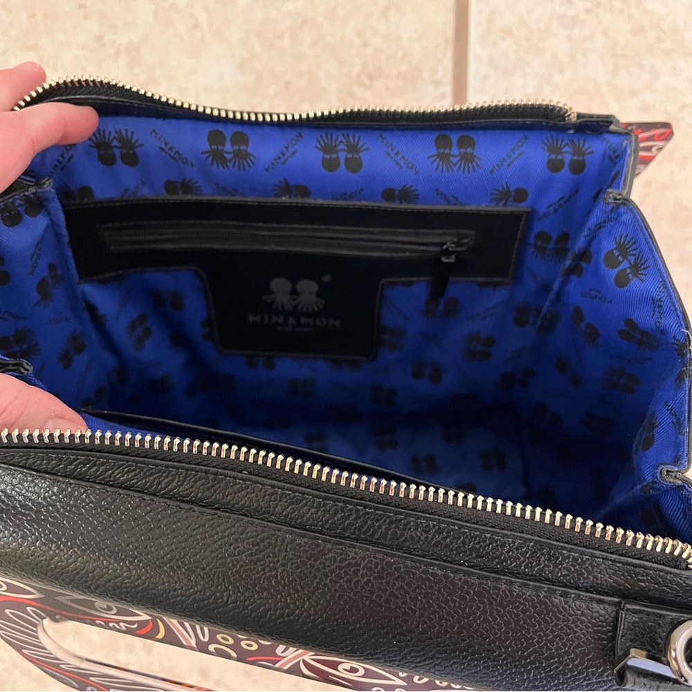 Min & Mon Manuel Octopus Leather Crossbody Bag - Picture 8 of 8